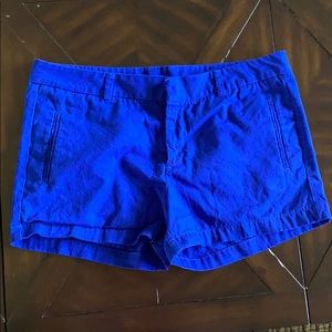 Royal blue shorts